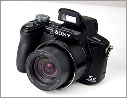 Sony Cybershot DSC-H50 - control button's four-way navigator