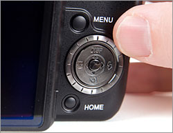 Sony Cybershot DSC-H50 - control button's four-way navigator