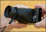 HoodLoupe And Point-And-Shoot Digital Camera