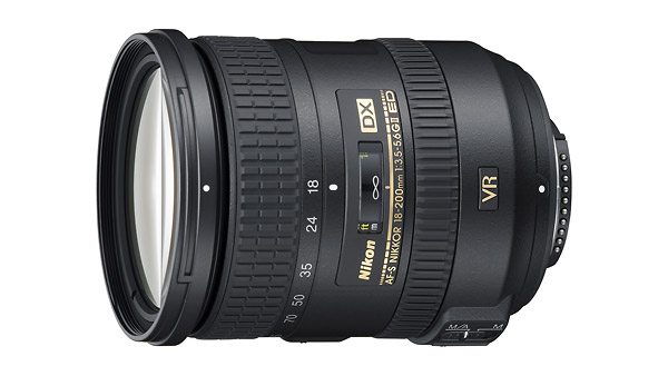 AF-S DX NIKKOR 18-200mm f/3.5-5.6 ED VR II Zoom Lens