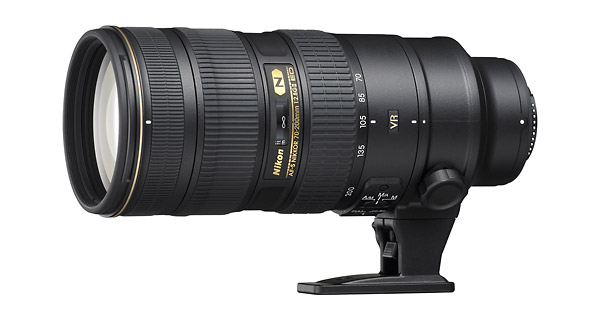 AF-S NIKKOR 70-200mm f/2.8G ED VR II Zoom Lens