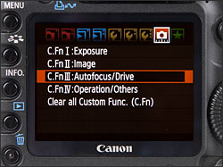 Canon EOS 5D Mark II - LCD Display