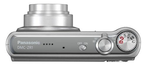 Panasonic Lumix DMC-ZR1 - top view