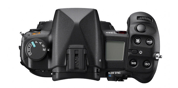 Sony Alpha DSLR-A850 - Top Controls