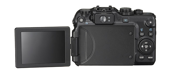 Canon PowerShot G11 - Rear Vari-angle LCD Display