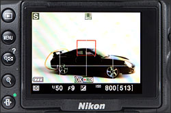 Nikon D5000 - LCD Display