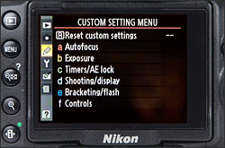 Nikon D5000 - LCD Display