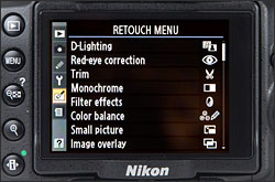 Nikon D5000 - LCD Display