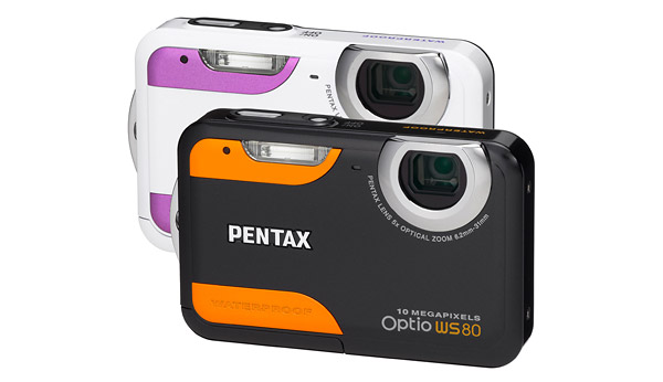 Pentax Optio WS80 Waterproof Digital Camera