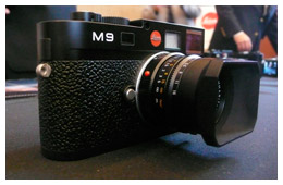 Leica M9 at the press intro event