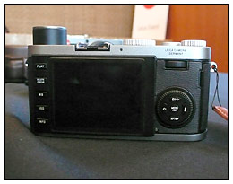 Leica X1 - Rear LCD