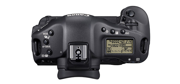 Canon EOS-1D Mark IV - Top