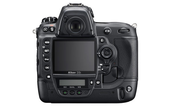 Nikon D3S digital SLR - Back