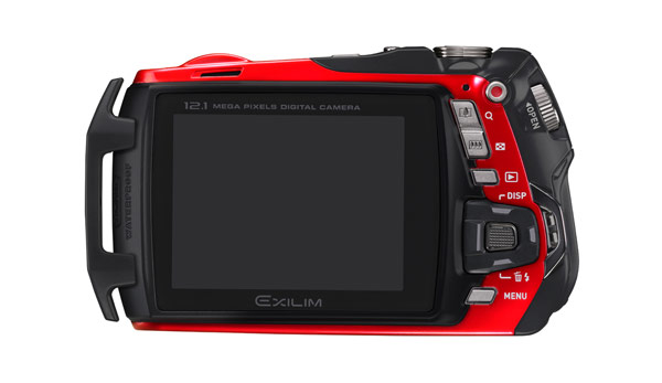 Casio Exilim EX-G1 digital camera rear LCD