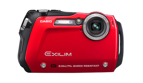 Casio Exilim EX-G1 waterproof and shockproof digital camera