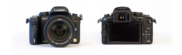 Panasonic Lumix GH1 - Front & Back