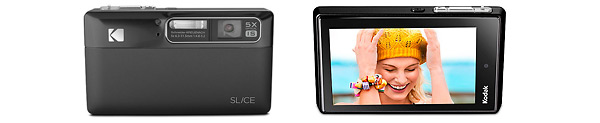 Kodak Slice Touchscreen Camera - Front & Back