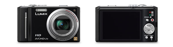 Panasonic Lumix ZS7 Pocket Superzoom - Front & Back