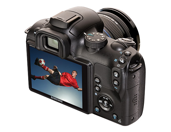 Samsung NX10 - Back