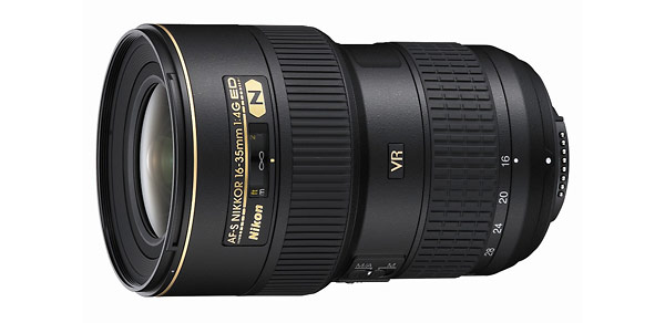 Nikon AF-S 16-35mm f/4G ED VR Zoom Lens