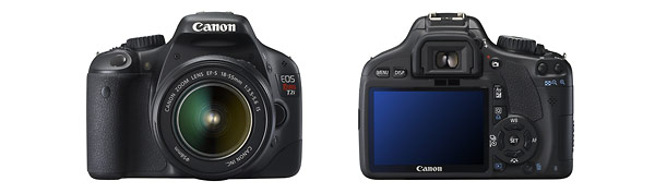 Canon EOS Rebel T2i - Front & Back