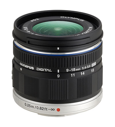 Olympus M-Zuiko Digital ED 9-18mm f/4.0-5.6 Zoom Lens
