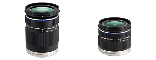 New Olympus 14-150mm and 9-18mm Micro Four Thirds Lenses