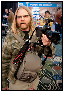 Photo-John with the Clik Elite BodyLink camera pack