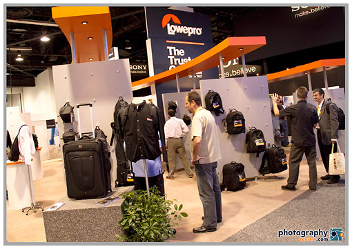 Lowepro 2010 PMA Tradeshow Booth