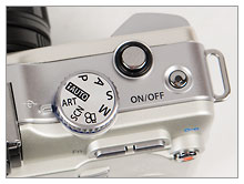 Olympus E-PL1 mode dial