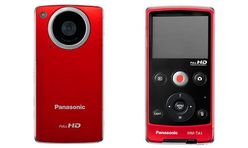 Panasonic HM-TA1 pocket HD camcorder