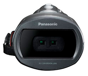 Panasonic HDC-SDT750 camcorder 3D conversion lens