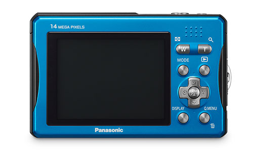Panasonic Lumix TS10 - rear LCD