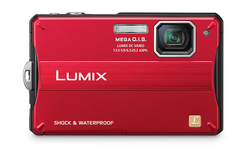 Panasonic Lumix TS10 - red