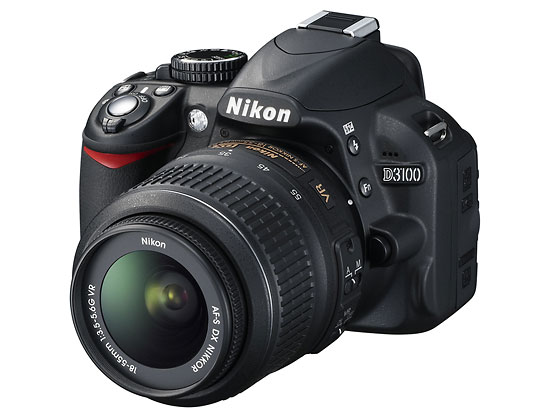 Nikon D3100 digital SLR & AF-S NIKKOR 18-55mm f/3.5-5.6G VR zoom lens 