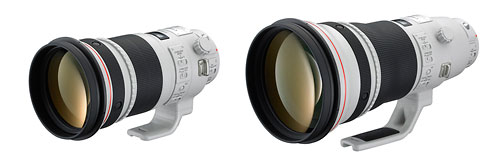 New Canon 300mm f/2.8L IS II & 400mm f/2.8L IS II super-telephoto lenses