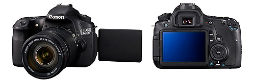 Canon EOS 60D digital SLR - with new vari-angle LCD display
