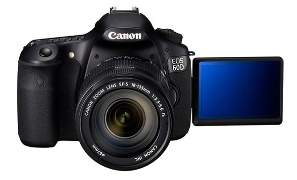 Canon EOS 60D - new 3-inch vari-angle LCD