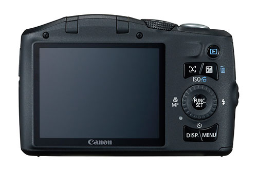 Canon PowerShot SX130 IS - rear LCD