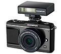 New All Black Olympus E-P2 Pen Camera Kit