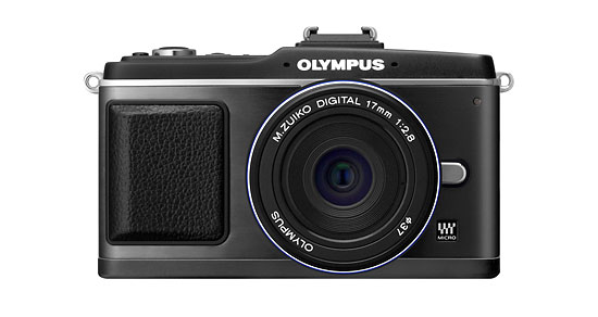 Olympus E-P2 with black 17mm lens