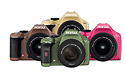 Pentax K-x Digital SLR - Four New Colors