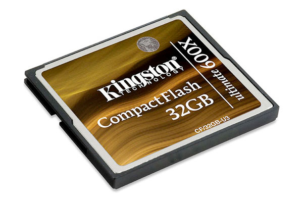 Kingston 32GB Ultimate 600x CF Memory Card
