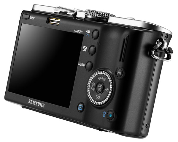 Samsung NX100 Back