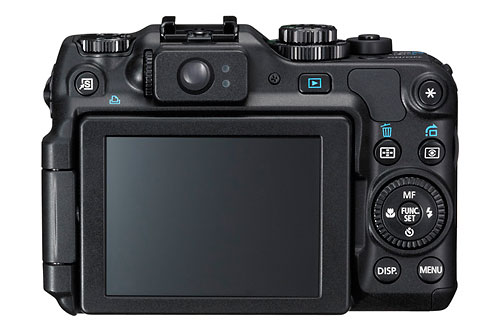 Canon PowerShot G12 - rear LCD display