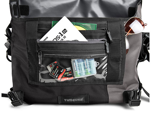 Timbuk2 mirrorless camera bag top