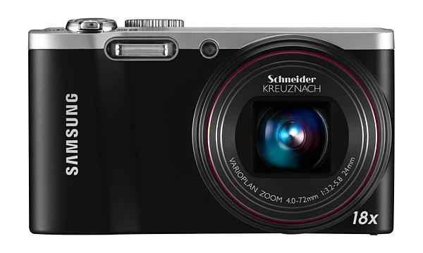 Samsung WB700 pocket superzoom digital camera - front view