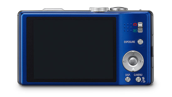 Panasonic Lumix ZS10 - rear LCD