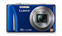 Panasonic Lumix ZS10 Pocket Superzoom Camera - 16x Zoom Lens & Touchscreen Display