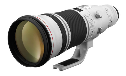 New Canon EF 500mm f/4L IS II super-telephoto prime lens